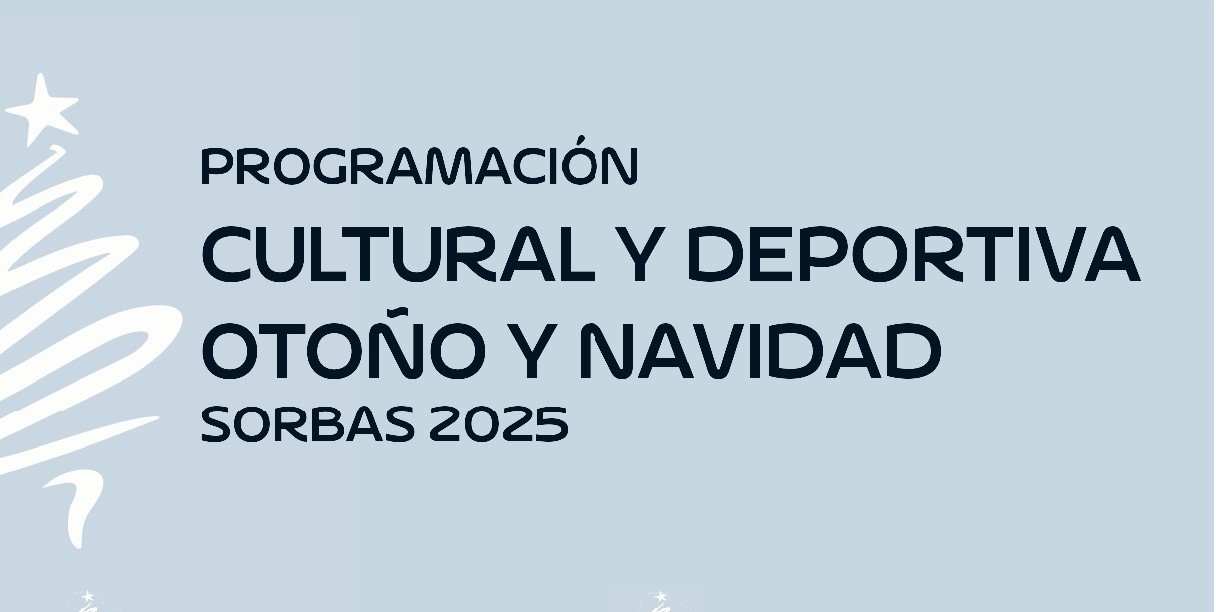 PROGRAMACIÓN OTOÑO Y NAVIDAD - SORBAS 2025/26